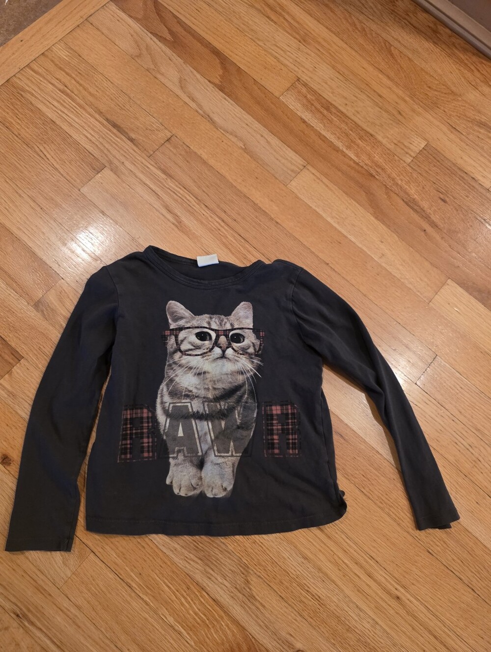 Zara Cat Long Sleeve Tee
